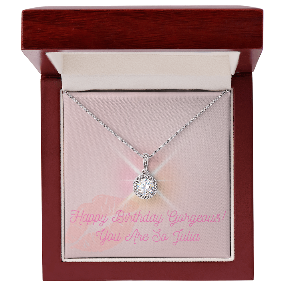 Shine Bright Necklace for Her - Happy Birthday