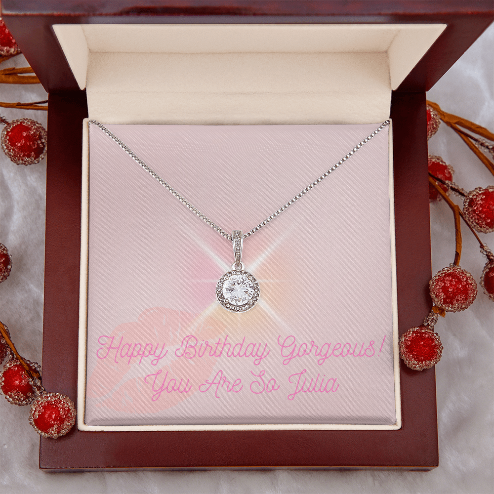 Shine Bright Necklace for Her - Happy Birthday