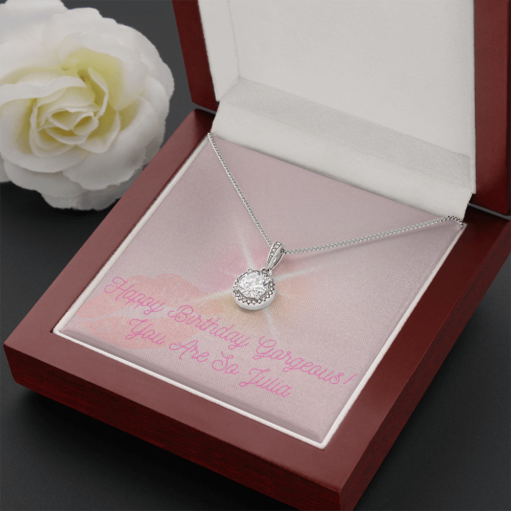 Shine Bright Necklace for Her - Happy Birthday
