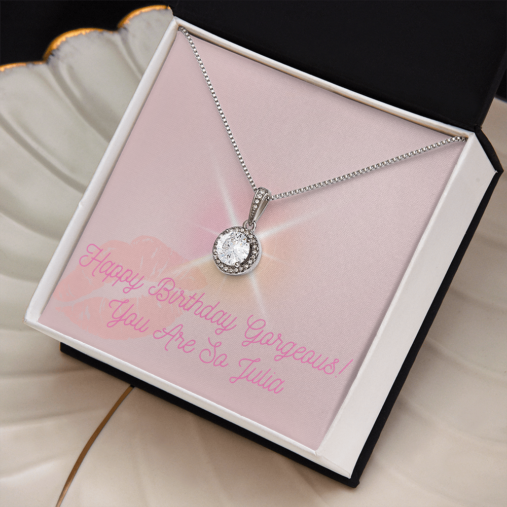 Shine Bright Necklace for Her - Happy Birthday