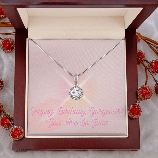 Shine Bright Necklace for Her - Happy Birthday