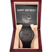 Terra Tide Wooden Watch for Him - Happy Birthday