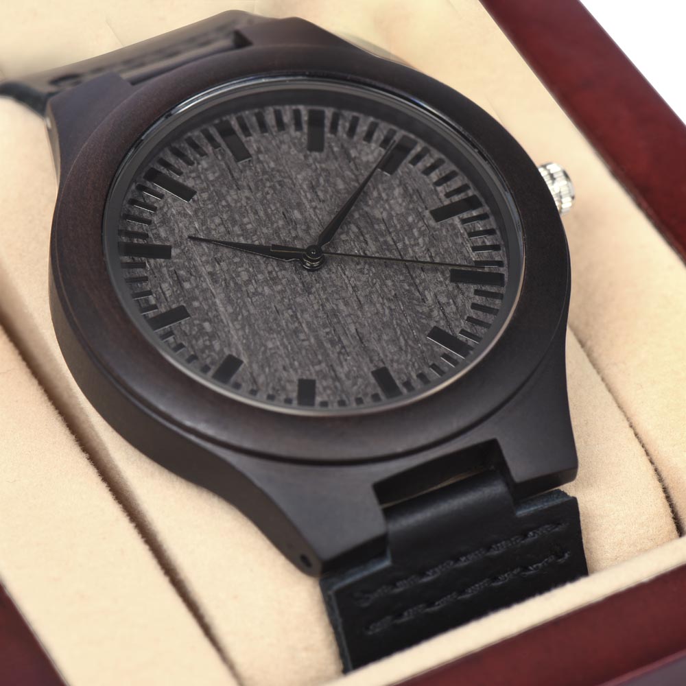 Terra Tide Wooden Watch for Him - Happy Birthday