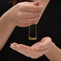 Say My Name Necklace for her