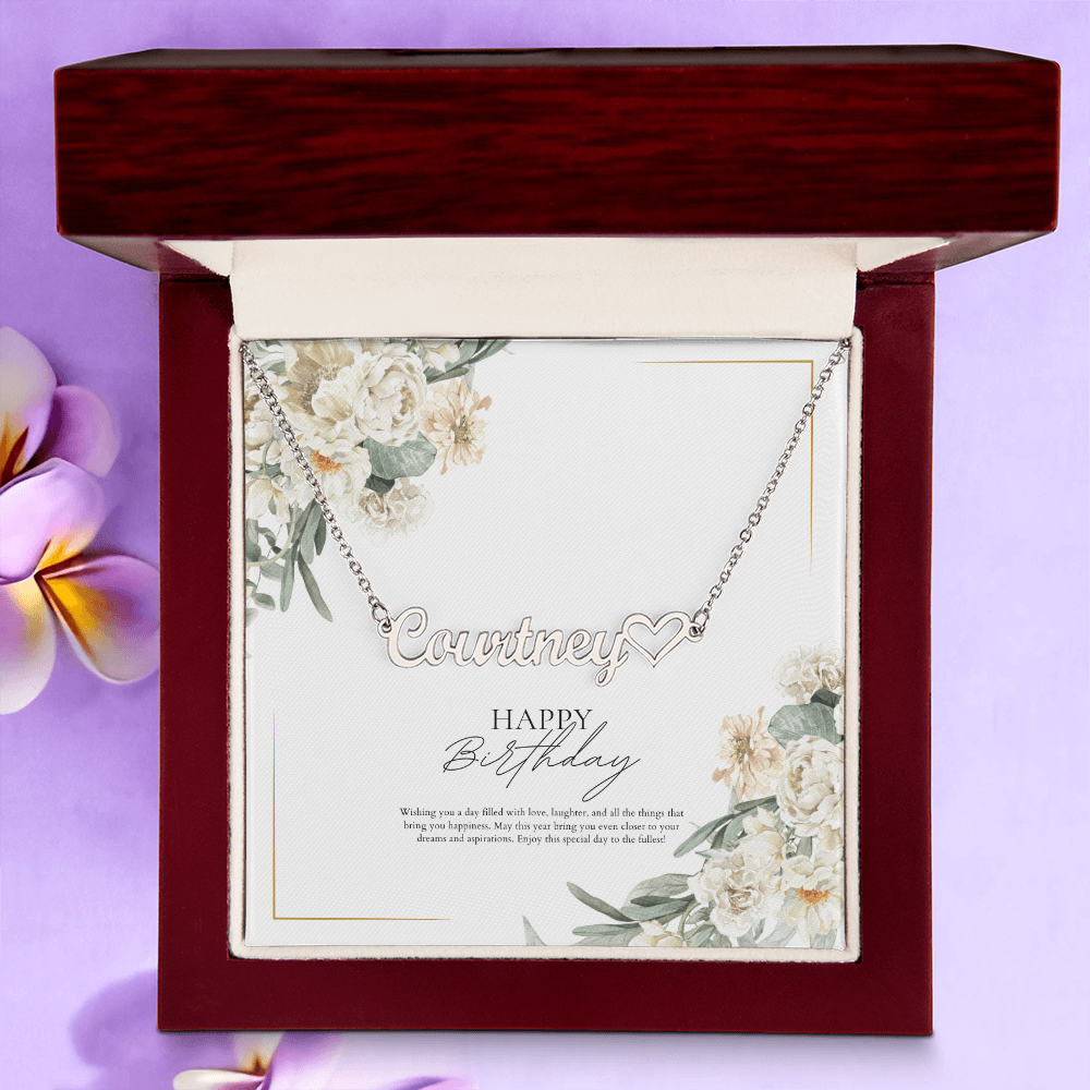Named with love for Her - Happy Birthday