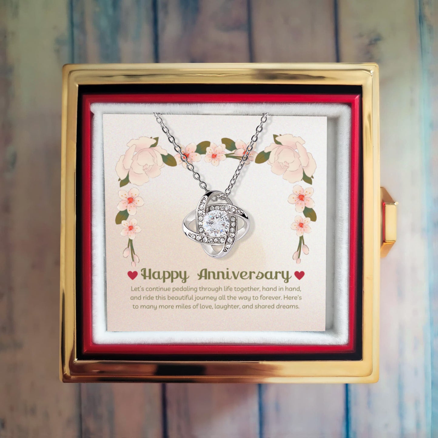 Eternal Bond Necklace for Her - Anniversary