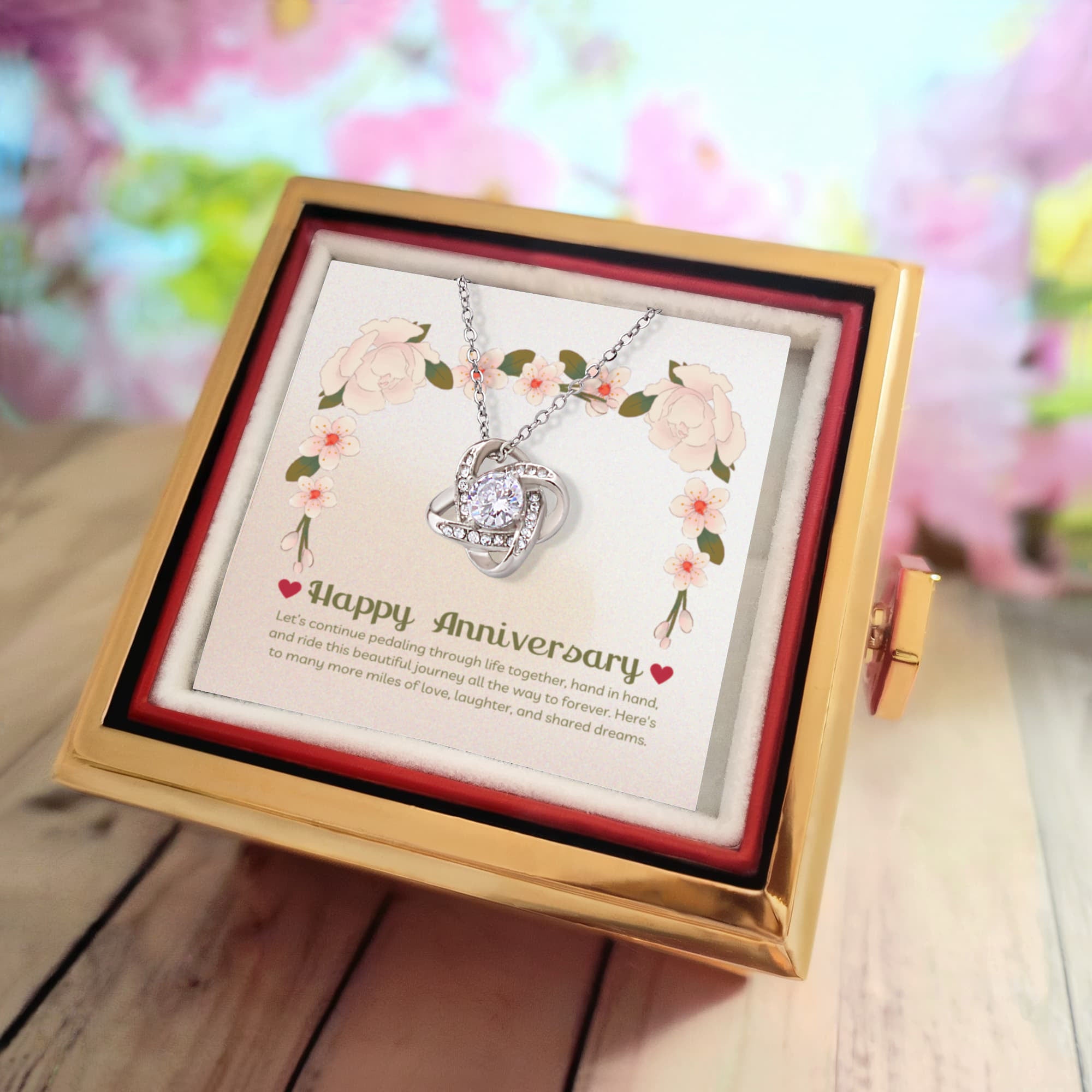 Eternal Bond Necklace for Her - Anniversary