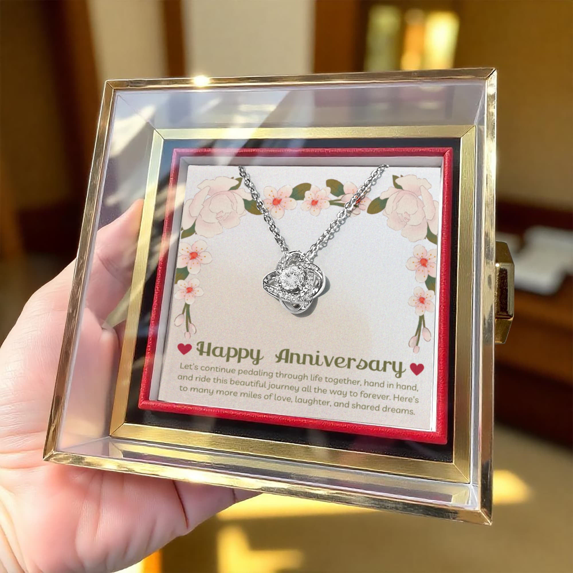 Eternal Bond Necklace for Her - Anniversary